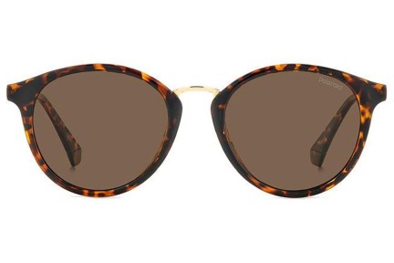 Слънчеви очила Polaroid PLD4147/S/X 086/SP Polarized Заоблени Хавана