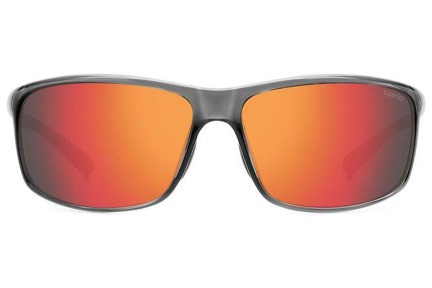 Слънчеви очила Polaroid PLD7036/S KB7/OZ Polarized Правоъгълни Сива