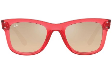 Слънчеви очила Ray-Ban Wayfarer Reverse RBR0502S 67132O Квадратни Розова