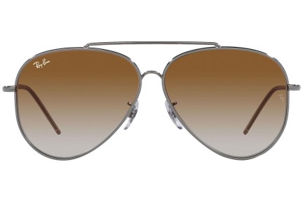 Слънчеви очила Ray-Ban Aviator Reverse RBR0101S 004/CB Пилотни Сива