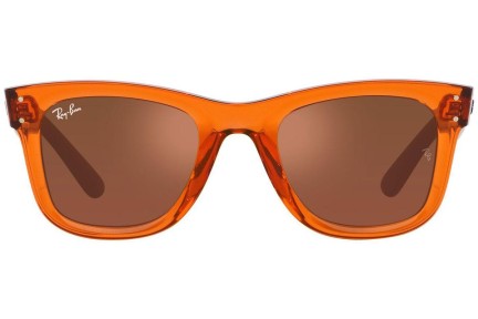 Слънчеви очила Ray-Ban Wayfarer Reverse RBR0502S 6712GM Квадратни Оранжева