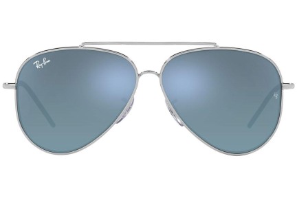 Слънчеви очила Ray-Ban Aviator Reverse RBR0101S 003/GA Пилотни Сребърна