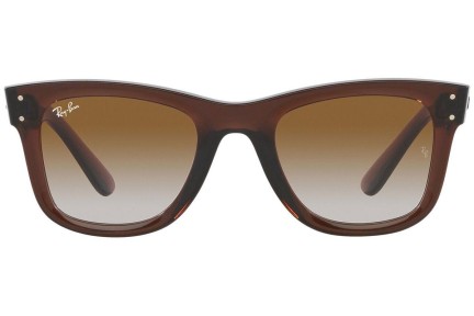 Слънчеви очила Ray-Ban Wayfarer Reverse RBR0502S 6709CB Квадратни Кафява