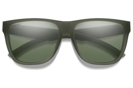 Слънчеви очила Smith LOWDOWNXL2 B59/L7 Polarized Квадратни Зелена