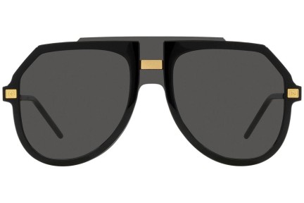 Слънчеви очила Dolce & Gabbana DG6195 501/87 Пилотни Черна