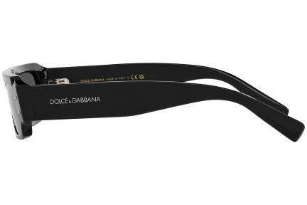 Слънчеви очила Dolce & Gabbana DG4458 501/87 Правоъгълни Черна