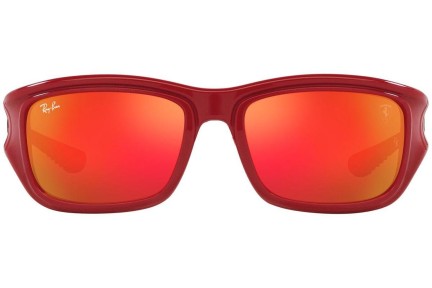 Слънчеви очила Ray-Ban RB4405M F6236Q Квадратни Червена