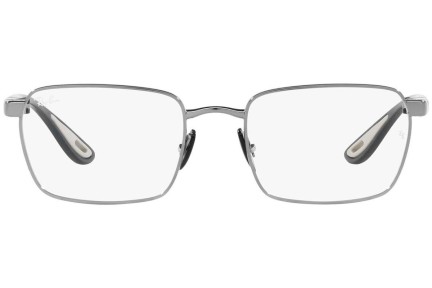 Очила Ray-Ban RX6507M F084 Правоъгълни Сребърна