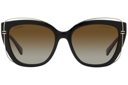 Слънчеви очила Tiffany & Co. TF4148 8364T5 Polarized Око на котка Черна