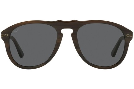 Слънчеви очила Persol PO0649CO 113987 Пилотни Кафява