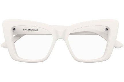 Очила Balenciaga BB0297O 003 Око на котка Бяла