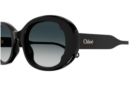 Слънчеви очила Chloe CH0197S 001 Овални Черна