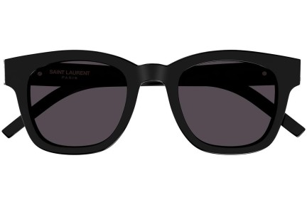 Слънчеви очила Saint Laurent SLM124 001 Правоъгълни Черна