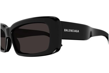 Слънчеви очила Balenciaga BB0286S 001 Правоъгълни Черна