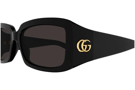 Слънчеви очила Gucci GG1403S 001 Правоъгълни Черна