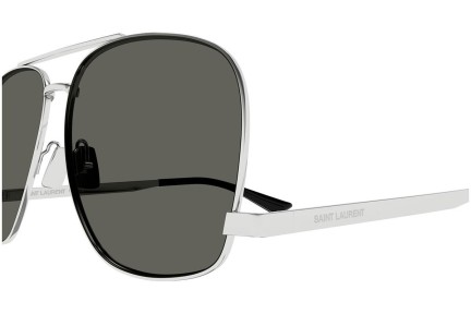 Слънчеви очила Saint Laurent SL653LEON 001 Пилотни Сребърна