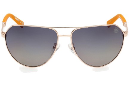 Слънчеви очила Timberland TB9340-H 32D Polarized Пилотни Златна