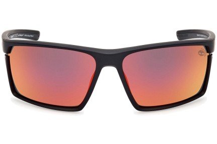 Слънчеви очила Timberland TB9333 02D Polarized Квадратни Черна