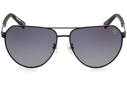 Слънчеви очила Timberland TB9340-H 02D Polarized Пилотни Черна