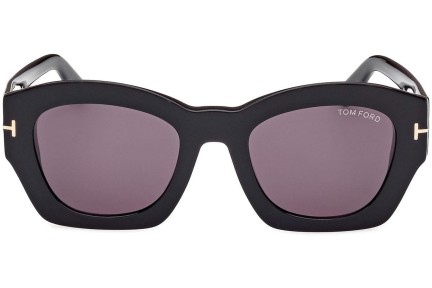 Слънчеви очила Tom Ford Guilliana FT1083 01A Квадратни Черна