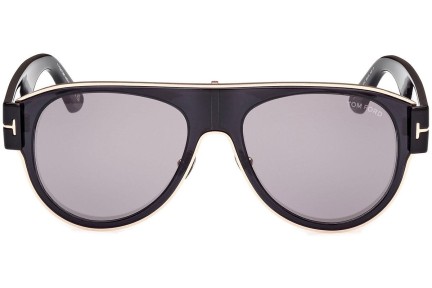 Слънчеви очила Tom Ford Lyle-02 FT1074 01C Пилотни Черна