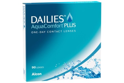 Контактни лещи Дневни Dailies AquaComfort Plus (90 лещи)