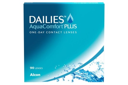 Контактни лещи Дневни Dailies AquaComfort Plus (90 лещи)