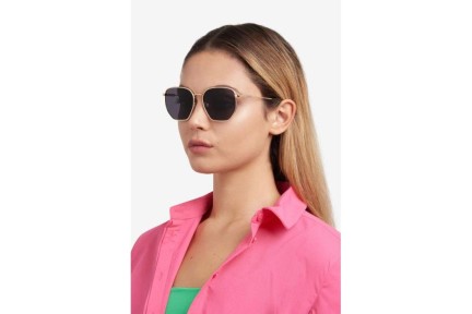 Слънчеви очила Polaroid PLD6214/S/X 2F7/M9 Polarized Правоъгълни Златна