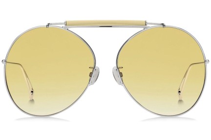 Слънчеви очила Max Mara MMEVE KU2/06 Polarized Пилотни Сребърна