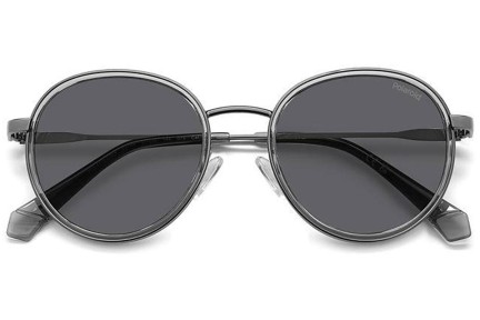 Слънчеви очила Polaroid PLD4173/G/S/X KJ1/M9 Polarized Заоблени Сива