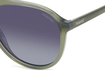 Слънчеви очила Polaroid PLD4162/S 1ED/WJ Polarized Пилотни Зелена