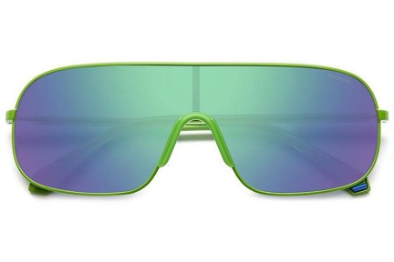 Слънчеви очила Polaroid PLD6222/S 1ED/5Z Polarized С единични стъкла | Shield Зелена