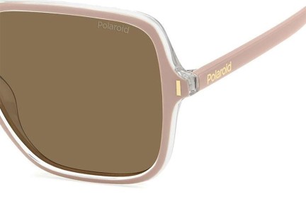 Слънчеви очила Polaroid PLD6219/S 35J/SP Polarized Квадратни Розова