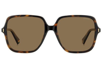 Слънчеви очила Polaroid PLD6219/S 086/SP Polarized Квадратни Хавана