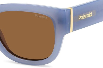 Слънчеви очила Polaroid PLD6213/S/X MVU/HE Polarized Правоъгълни Синя