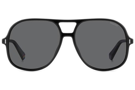 Слънчеви очила Polaroid PLD6217/S 807/M9 Polarized Квадратни Черна