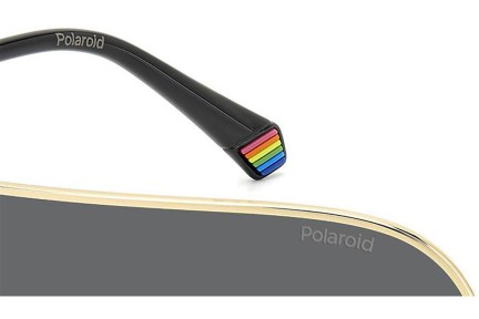 Слънчеви очила Polaroid PLD6222/S J5G/M9 Polarized С единични стъкла | Shield Златна