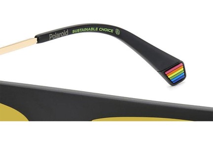 Слънчеви очила Polaroid PLD6221/S/X 003/MU Polarized Flat Top Черна