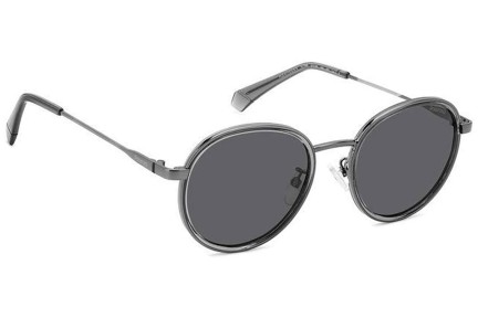 Слънчеви очила Polaroid PLD4173/G/S/X KJ1/M9 Polarized Заоблени Сива