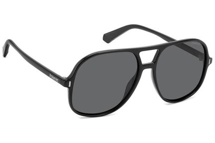 Слънчеви очила Polaroid PLD6217/S 807/M9 Polarized Квадратни Черна