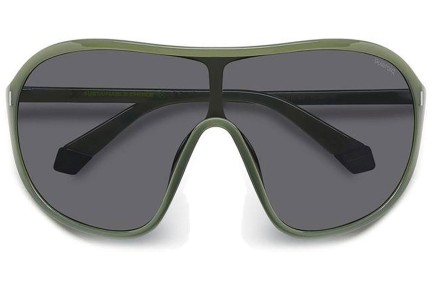 Слънчеви очила Polaroid PLD6216/S 1ED/M9 Polarized С единични стъкла | Shield Зелена