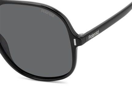 Слънчеви очила Polaroid PLD6217/S 807/M9 Polarized Квадратни Черна