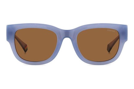 Слънчеви очила Polaroid PLD6213/S/X MVU/HE Polarized Правоъгълни Синя