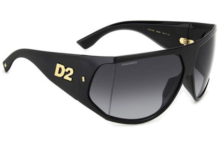 Слънчеви очила Dsquared2 D20124/S 2M2/9O Flat Top Черна