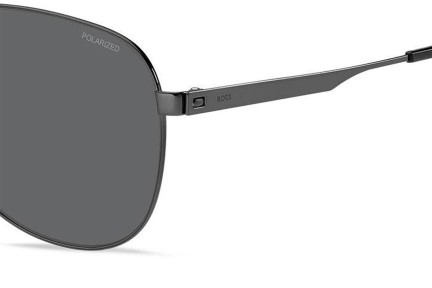 Слънчеви очила BOSS BOSS1641/S V81/M9 Polarized Пилотни Сива