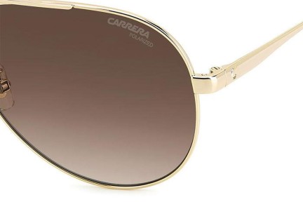 Слънчеви очила Carrera CARRERA3005/S 06J/LA Polarized Пилотни Златна