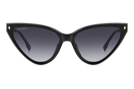 Слънчеви очила Dsquared2 D20134/S 807/9O Око на котка Черна