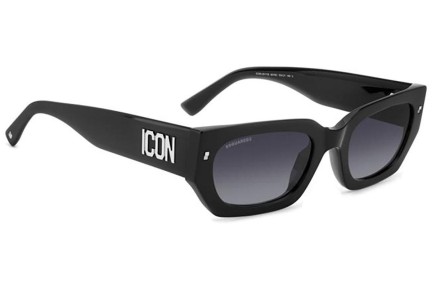 Слънчеви очила Dsquared2 ICON0017/S 807/9O Правоъгълни Черна