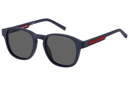 Очила Tommy Hilfiger TH2085/CS FLL/M9 Polarized Правоъгълни Синя