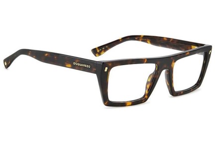 Очила Dsquared2 D20130 086 Flat Top Хавана